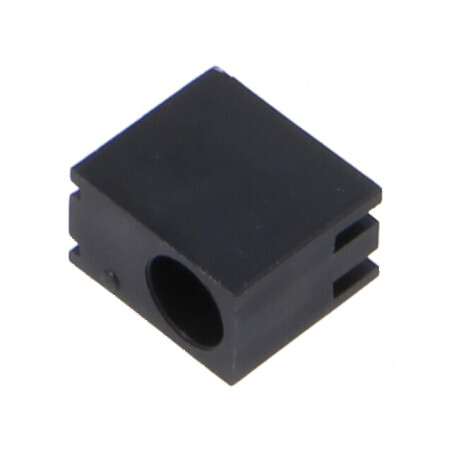 Carcasă diodă LED 3mm neagră UL94V-0 din poliamidă 66 pentru iluminat | Electronic-mag.ro | Componente Electronice