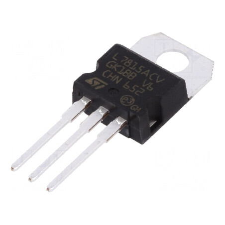 Stabilizator de tensiune liniar nereglabil 15V 1,5A THT IC | Electronic-mag.ro | Componente Electronice