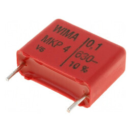 Condensator polipropilenă 100nF THT 7x14x18mm ±10% 15mm | Electronic-mag.ro | Componente Electronice