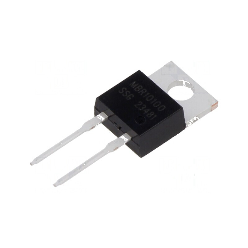 Diodă Schottky THT 100V 10A TO220AC - Redresor cu Ufmax 850mV | Electronic-mag.ro | Componente Electronice