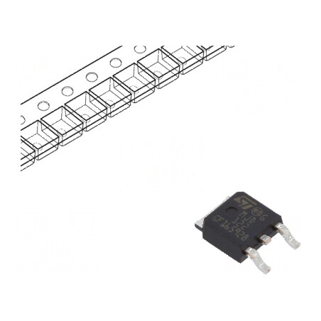 Tranzistor NPN bipolar Darlington 100V 8A 20W DPAK - Componentă electronică pentru circuite | Electronic-mag.ro | Componente Ele