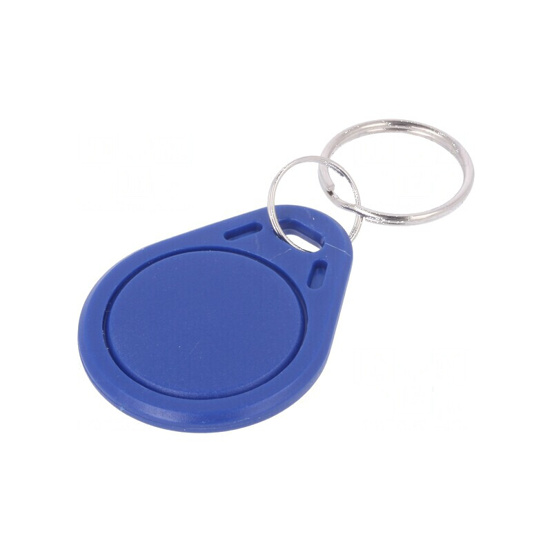 Breloc RFID plastic albastru 125kHz 8BROM - identificare și securitate acces | Electronic-mag.ro | Componente Electronice