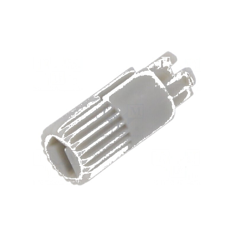 Buton rotativ gri Ø4x7,3mm pentru aparate electrice | Electronic-mag.ro | Componente Electronice