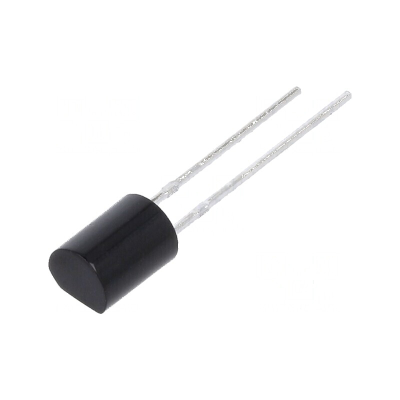 Fotodiodă PIN THT 940nm 5nA neagră cu cap rotunjit plat | Electronic-mag.ro | Componente Electronice