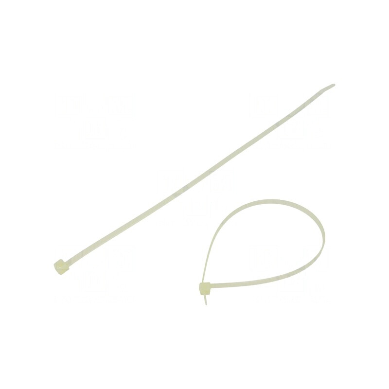 Colier de strângere poliamidă naturală 335N L: 305mm W: 4,7mm | Electronic-mag.ro | Componente Electronice
