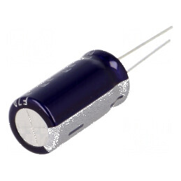 Condensator electrolitic low ESR THT 22uF 400VDC Ø12,5x25mm pentru aplicații electronice | Electronic-mag.ro | Componente Electr