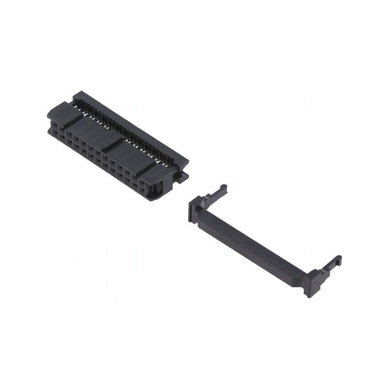 Conector IDC mufă mamă 26 PIN pentru cablu bandă 1,27mm | Electronic-mag.ro | Componente Electronice