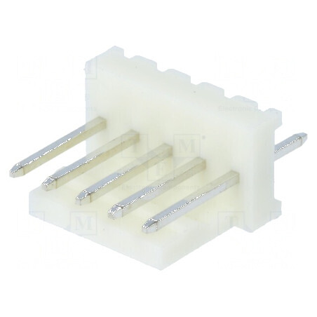 Conector cablu-placă soclu tată PIN 5 2,54mm THT MAS-CON - Componente electronice | Electronic-mag.ro | Componente Electronice