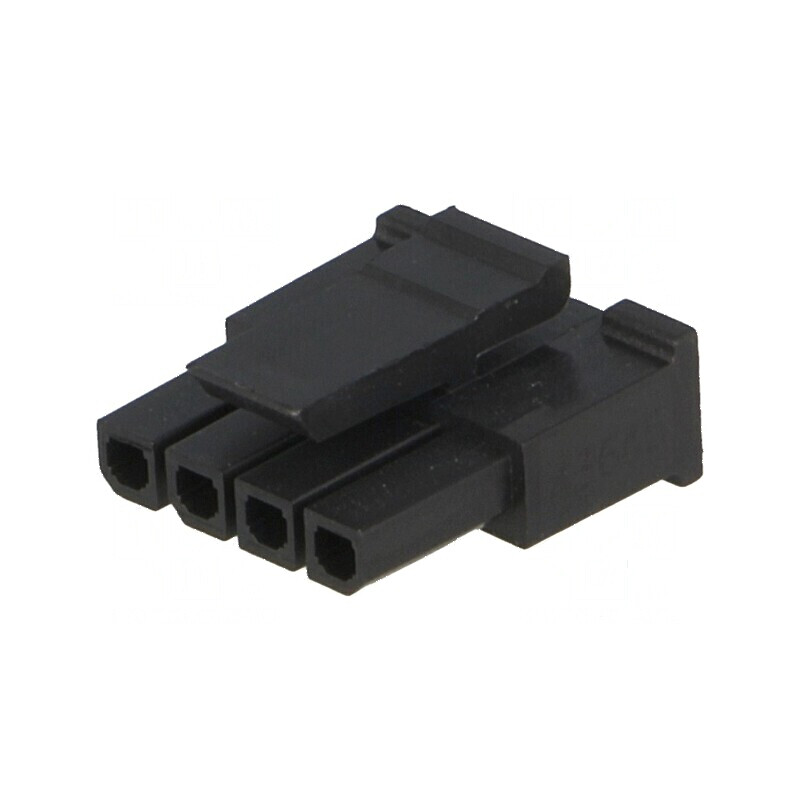 Conector cablu-placă mufă mamă Micro-Fit 3.0 3mm PIN 4 - Compatibilitate Țeavă Electrică | Electronic-mag.ro | Componente Electr Conector cablu-placă mufă mamă Micro-Fit 3.0 3mm PIN 4 - Compatibilitate Țeavă Electrică | Electronic-mag.ro | Componente Electr
