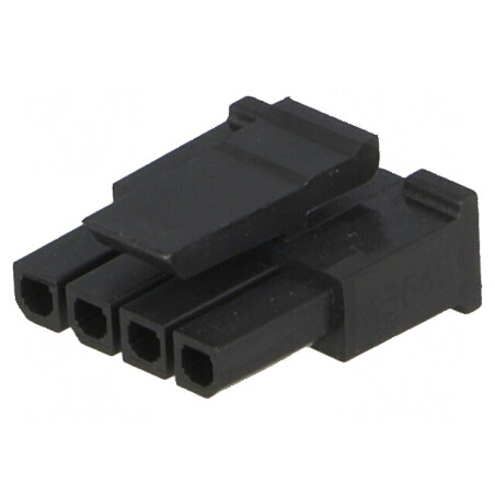 Conector cablu-placă mufă mamă Micro-Fit 3.0 3mm PIN 4 - Compatibilitate Țeavă Electrică | Electronic-mag.ro | Componente Electr