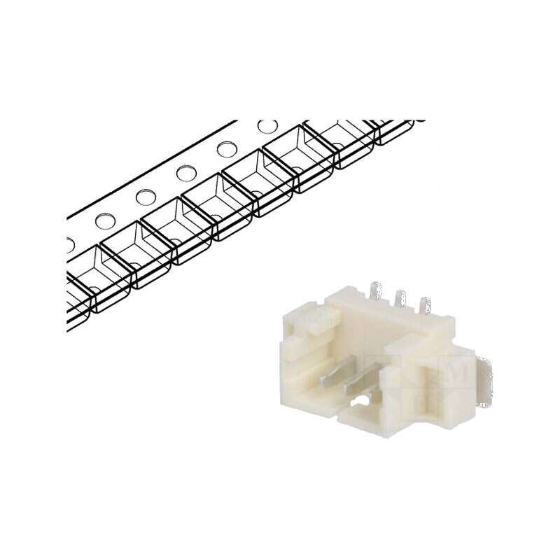 Conector cablu-placă soclu tată PicoBlade™ 1,25mm PIN 3 SMT - Componentă electronică | Electronic-mag.ro | Componente Electronic Conector cablu-placă soclu tată PicoBlade™ 1,25mm PIN 3 SMT - Componentă electronică | Electronic-mag.ro | Componente Electronic