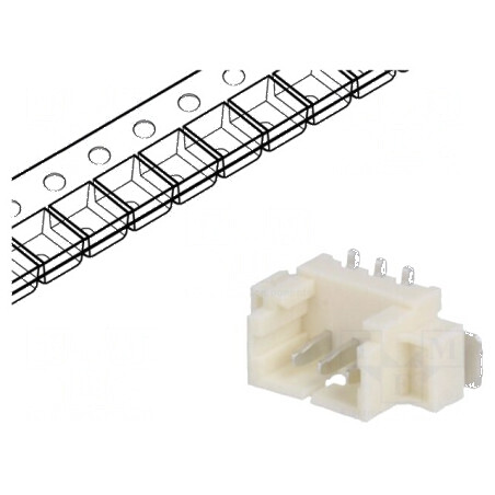 Conector cablu-placă soclu tată PicoBlade™ 1,25mm PIN 3 SMT - Componentă electronică | Electronic-mag.ro | Componente Electronic