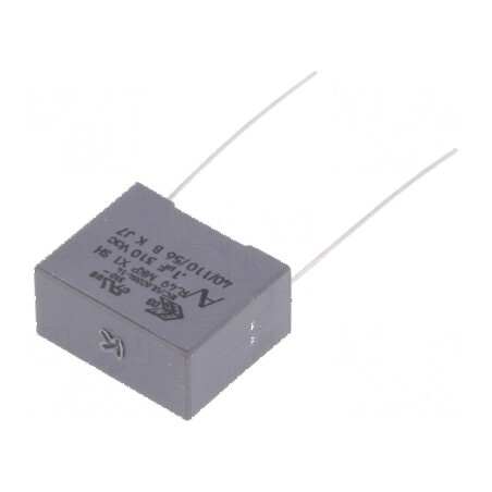 Condensator polipropilenă 0,1uF THT ±10% 15mm -40÷110°C | Electronic-mag.ro | Componente Electronice