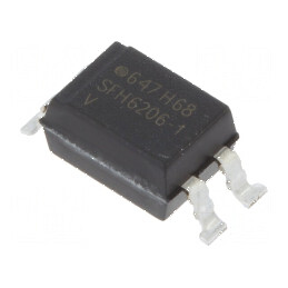 Optocuplor SMD cu 1 Canal și Ieșire pe Tranzistori, Izolație 5,3kV, Tensiune Uce 70V | Electronic-mag.ro | Componente Electronic