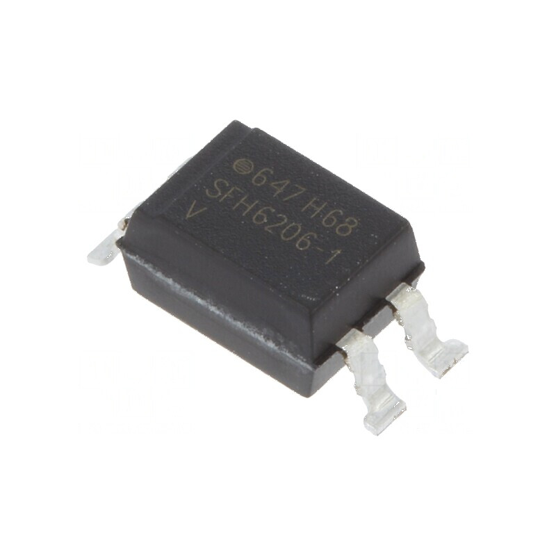 Optocuplor SMD cu 1 Canal și Ieșire pe Tranzistori, Izolație 5,3kV, Tensiune Uce 70V | Electronic-mag.ro | Componente Electronic