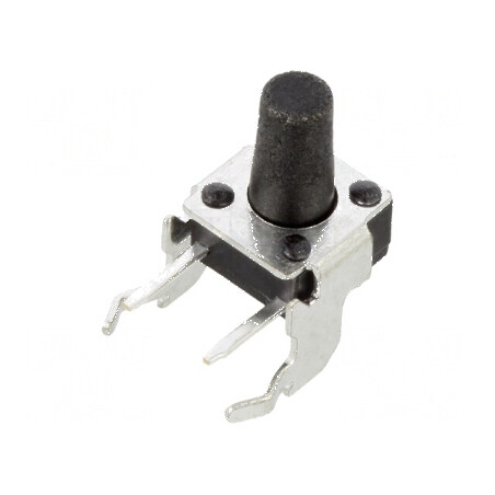 Microîntrerupător TACT SPST-NO 0,05A/12VDC THT 1,57N - Pozitie 2 | Electronic-mag.ro | Componente Electronice
