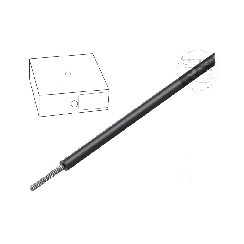 Cablu ÖLFLEX® WIRE MS1 litat Cu 0,5mm² 22AWG PVC negru 300V - cablu electric de înaltă calitate pentru aplicații industria | Ele