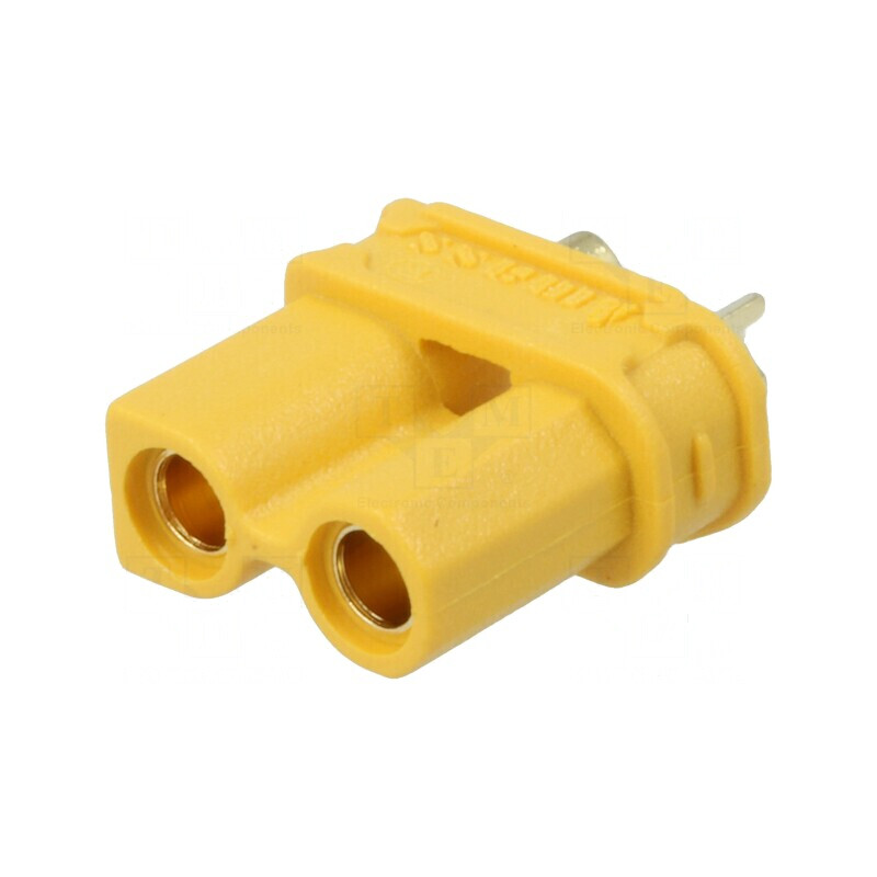 Conector alimentare DC XT30 mamă cu 2 pini pentru cablu lipire | Electronic-mag.ro | Componente Electronice Conector alimentare DC XT30 mamă cu 2 pini pentru cablu lipire | Electronic-mag.ro | Componente Electronice