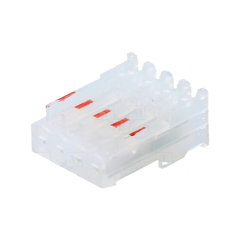 Conector cablu-placă mufă mamă PIN 4 capăt 2,54mm IDC pentru conectare eficientă | Electronic-mag.ro | Componente Electronice
