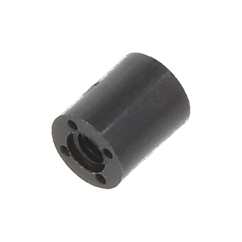 Manşon distanţier cilindric din poliamidă M2,5, lungime 6mm, diametru exterior 5mm | Electronic-mag.ro | Componente Electronice