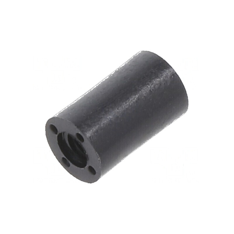 Manşon distanţier cilindric din poliamidă M2,5, lungime 8mm, diametru exterior 5mm | Electronic-mag.ro | Componente Electronice