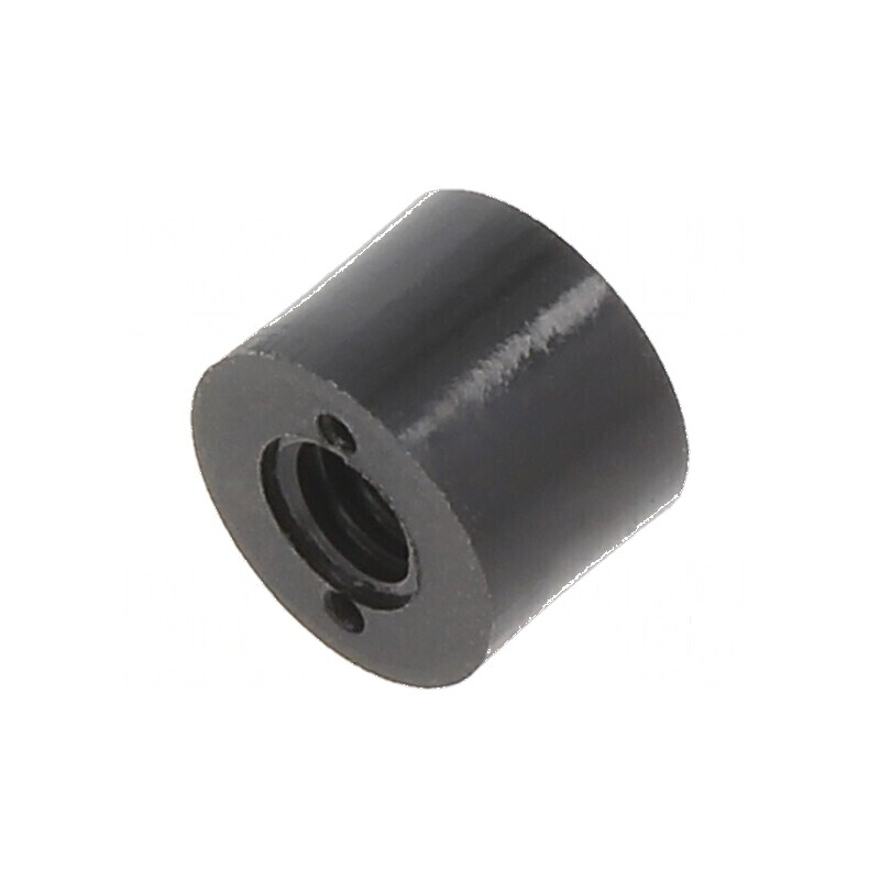 Manşon distanţier cilindric poliamidă M4, 6mm lungime, 8mm diametru exterior | Electronic-mag.ro | Componente Electronice