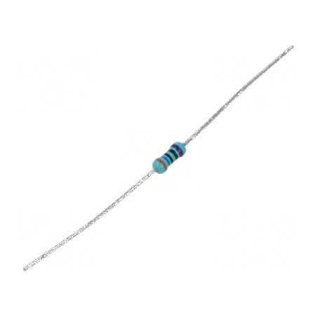 Rezistor metal film THT 360Ω 0,6W ±0,1% Ø2,5x6,8mm 15ppm/°C - Componentă electronică de precizie | Electronic-mag.ro | Component