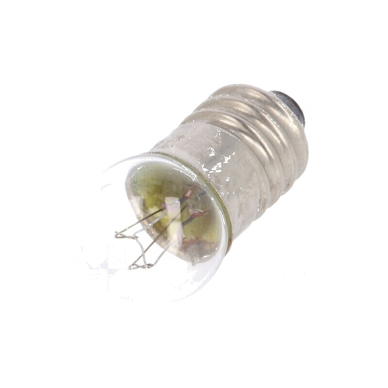 Lampă miniaturală E10 24VDC 100mA Balon sferic 2,4W Ø 11,5mm | Electronic-mag.ro | Componente Electronice