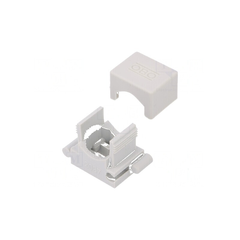 Suport de fixare Øtresă 6-13mm, dimensiuni 20mm x 20mm | Electronic-mag.ro | Componente Electronice