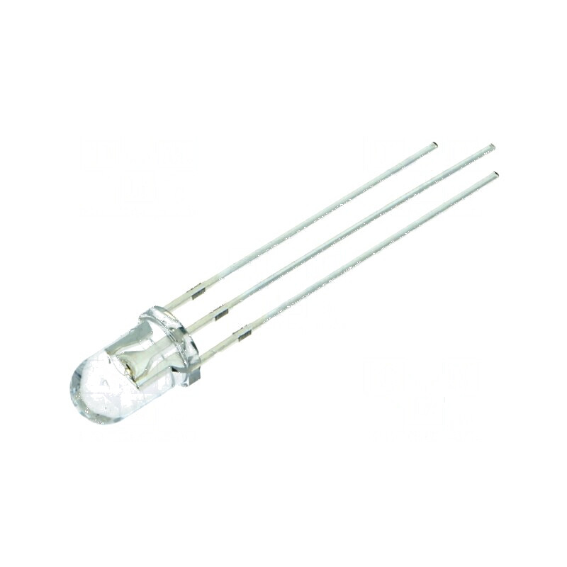 LED 5mm roșu/albastru 30° convex - iluminare eficientă Nr. term: 3 | Electronic-mag.ro | Componente Electronice