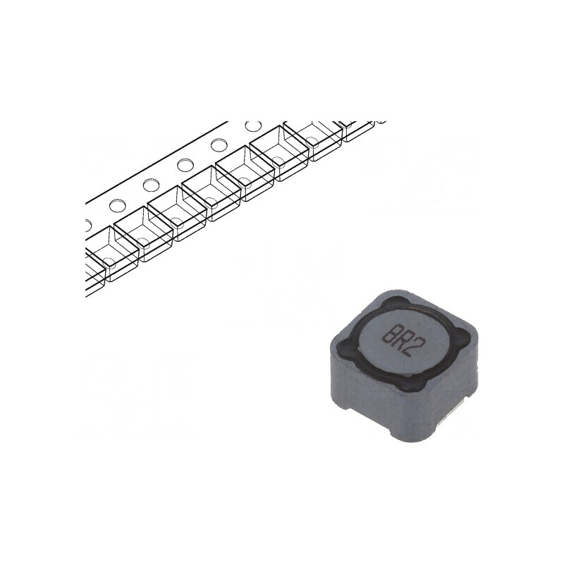Inductor SMD 8,2uH 6,32A 16mΩ ±20% 12x12x8mm -40÷125°C | Electronic-mag.ro | Componente Electronice