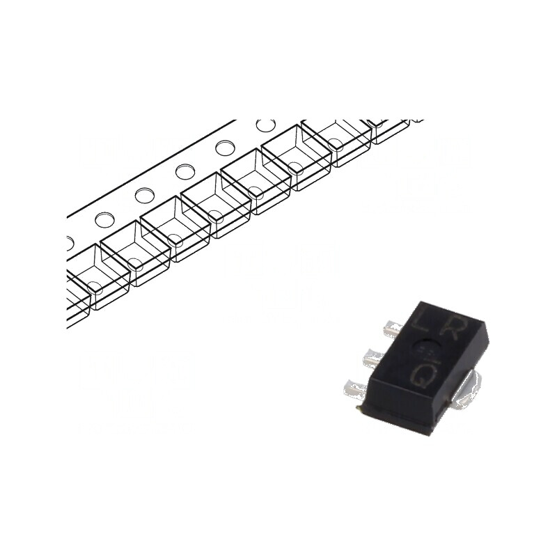 Tranzistor N-MOSFET unipolar 60V 2A Idm 8A 2W MPT3 pentru aplicații electronice | Electronic-mag.ro | Componente Electronice