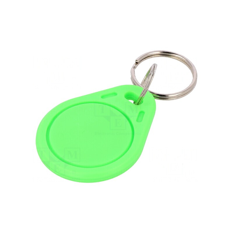 Breloc RFID plastic verde 125kHz 8BROM - soluție de acces și securitate | Electronic-mag.ro | Componente Electronice