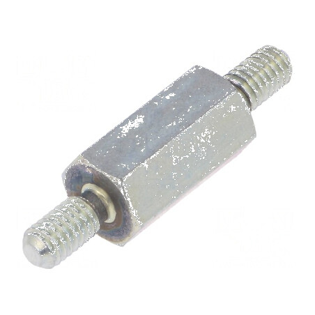 Piuliță distanțieră filetată 15mm M4 hexagonală pentru prindere sigură | Electronic-mag.ro | Componente Electronice