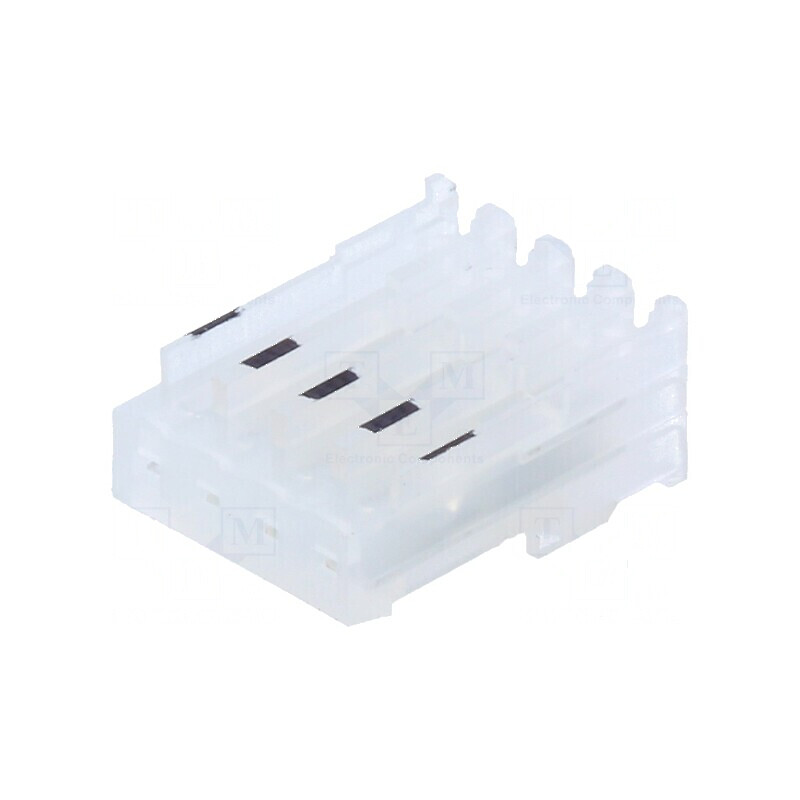 Conector cablu-placă mufă mamă PIN 4 capăt 2,54mm IDC - compatibilitate cabluri și plăci de circuit | Electronic-mag.ro | Compon