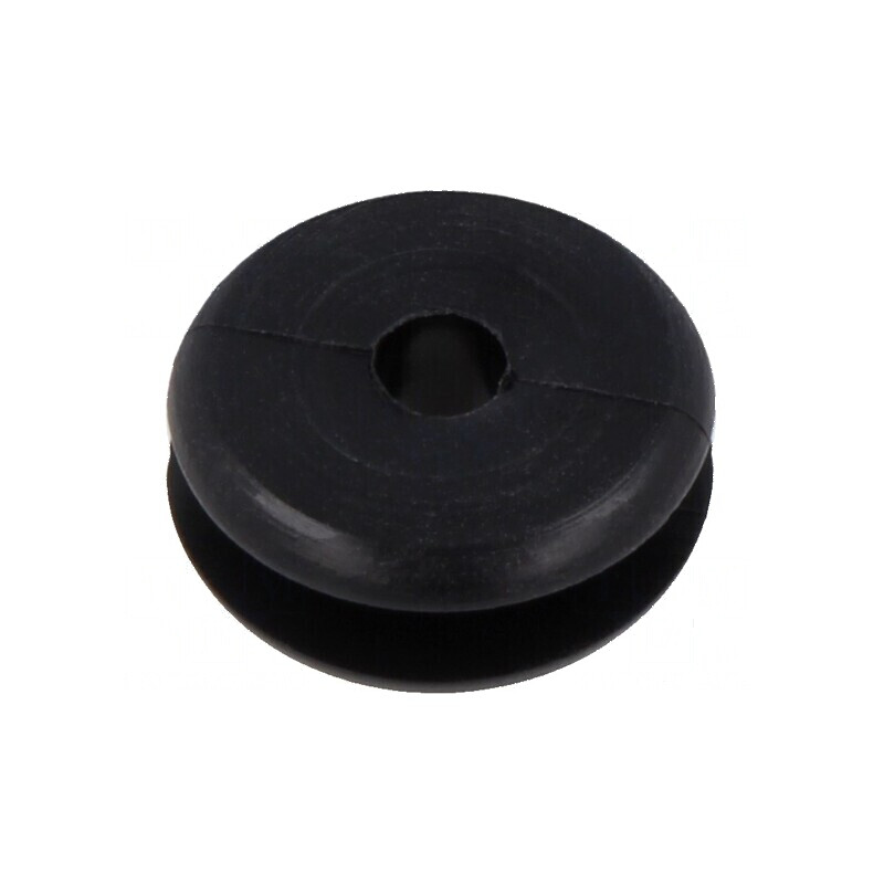 Manșon PVC Øorif.mont 9,6mm Øorif 4mm negru 0÷80°C | Electronic-mag.ro | Componente Electronice