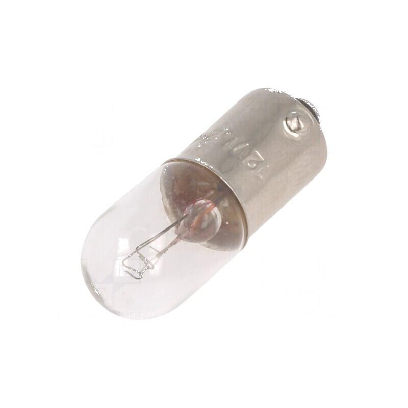 Lampă baionetă BA9S 12VDC 100mA T3 1/4 1,2W Ø10,3mm | Electronic-mag.ro | Componente Electronice