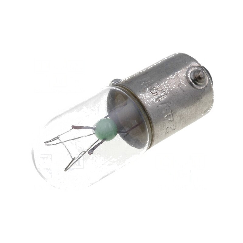 Lampă baionetă BA9S 24VDC 50mA T3 1/4 1,2W Ø 10,3mm | Electronic-mag.ro | Componente Electronice