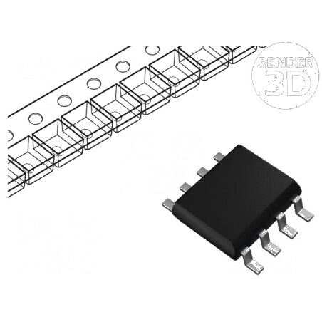 Stabilizator de tensiune LDO liniar nereglabil 5V 1A SOP8 - IC | Electronic-mag.ro | Componente Electronice