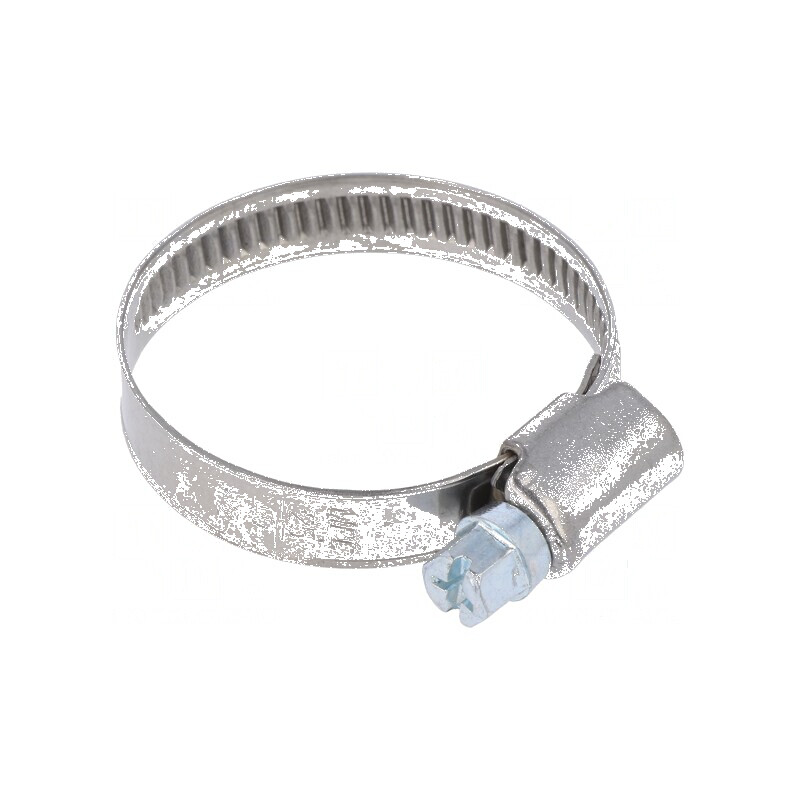 Colier de strângere cu şurub W: 9mm, Crimpare: 25÷40mm D W2 | Electronic-mag.ro | Componente Electronice