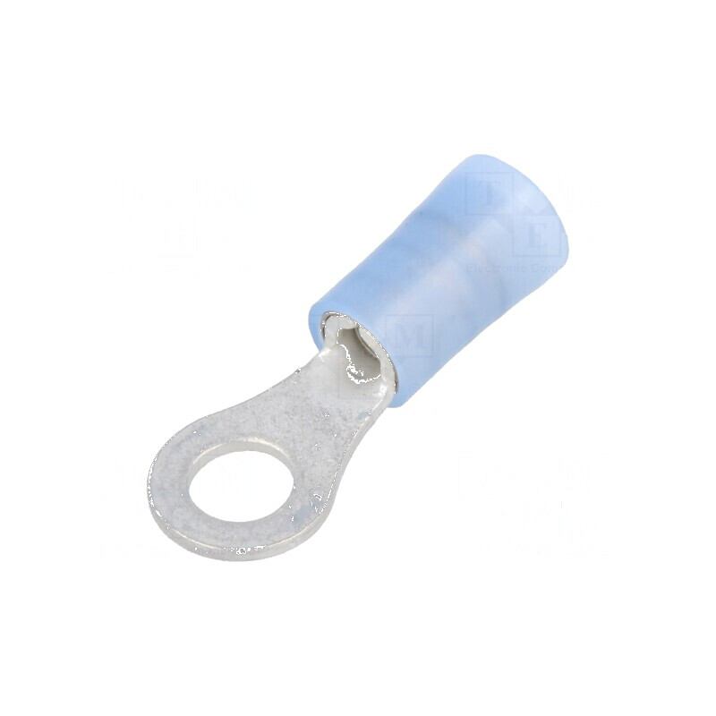 Vârf inelar M4 pentru cabluri de 1÷2,5mm², izolată, din cupru cositorit, rezistență la temperaturi de -55÷105°C | Electronic-mag Vârf inelar M4 pentru cabluri de 1÷2,5mm², izolată, din cupru cositorit, rezistență la temperaturi de -55÷105°C | Electronic-mag
