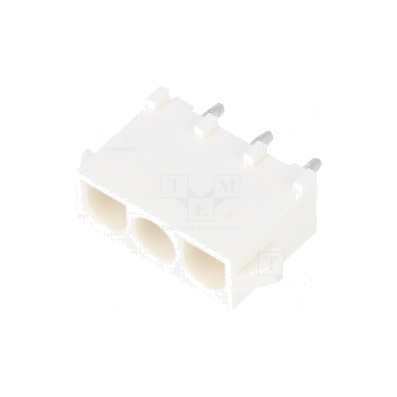 Conector cablu-placă soclu tată MLX 6,35mm pentru PCB PIN 3 - Componente electronice | Electronic-mag.ro | Componente Electronic