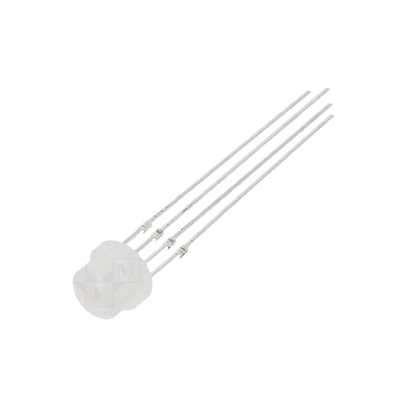 LED RGB 4,8mm 100° Convex cu Temperatura de Funcționare -30÷85°C | Electronic-mag.ro | Componente Electronice