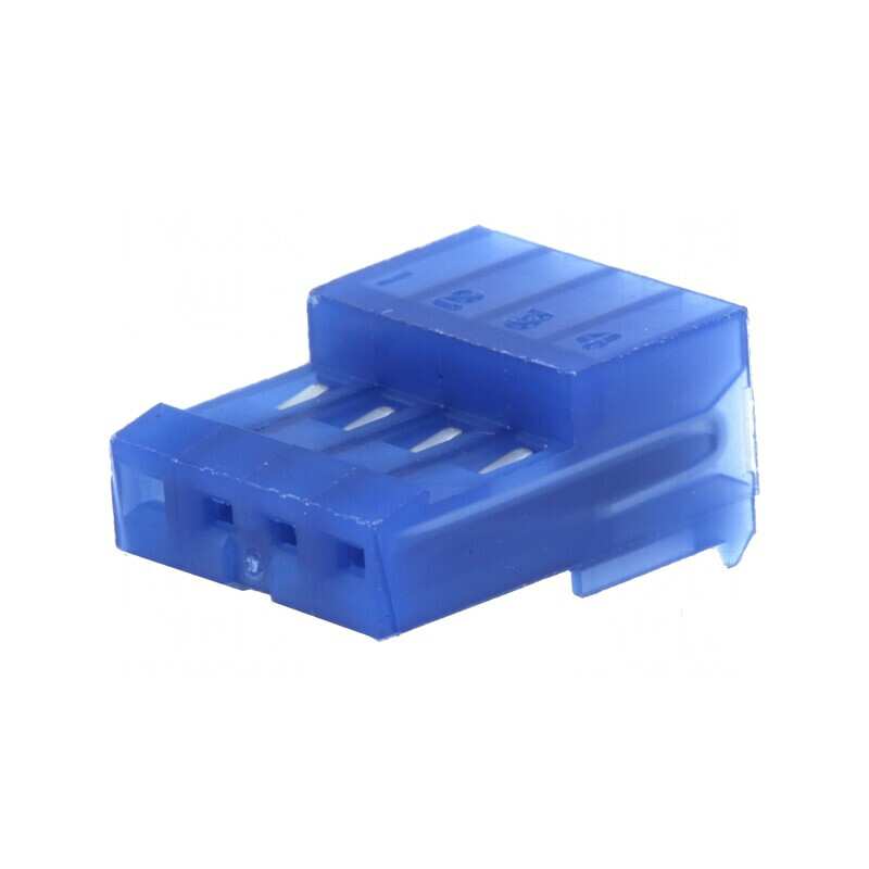Conector cablu-placă mufă mamă PIN 4 2,54mm IDC pe cablu - adaptor pentru conexiuni electrice | Electronic-mag.ro | Componente E