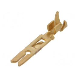 Pin hermafrodit bronz-fosfor nichelat aurit 28AWG-18AWG 516 pentru conexiuni electrice | Electronic-mag.ro | Componente Electron