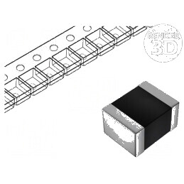 Varistor multistrat SMD 1210 40VAC 48VDC 250A 66,5V pentru protecția circuitelor electrice | Electronic-mag.ro | Componente Elec