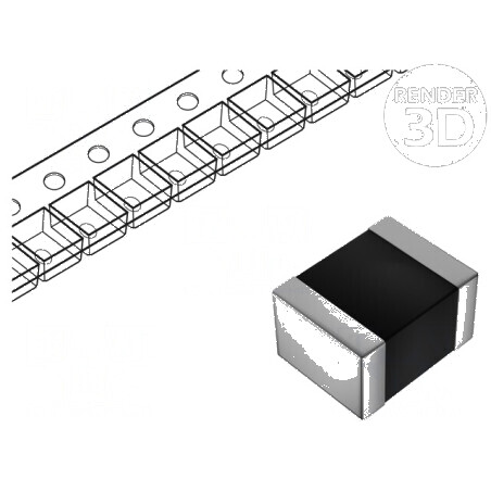 Varistor multistrat SMD 1210 40VAC 48VDC 250A 66,5V pentru protecția circuitelor electrice | Electronic-mag.ro | Componente Elec