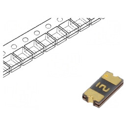 Siguranţă polimerică PTC 200mA 24VDC pentru PCB SMT 3,2x1,6mm PFNF | Electronic-mag.ro | Componente Electronice
