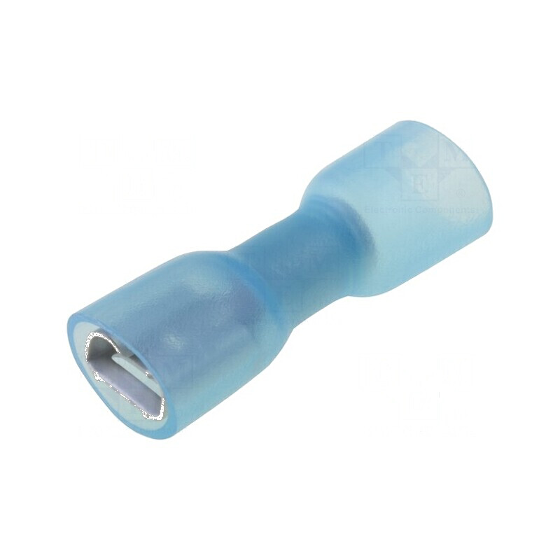 Terminal plat 6,3mm mamă 0,8mm pentru cablu 1,5÷2,5mm² crimpat | Electronic-mag.ro | Componente Electronice