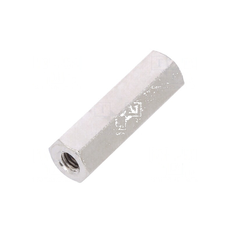 Piuliță distanțieră filetată hexagonală M3, 20mm, pentru asamblare. | Electronic-mag.ro | Componente Electronice